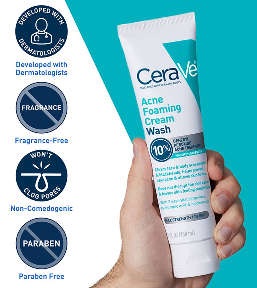 Acne Foaming Cream Wash - Image 6