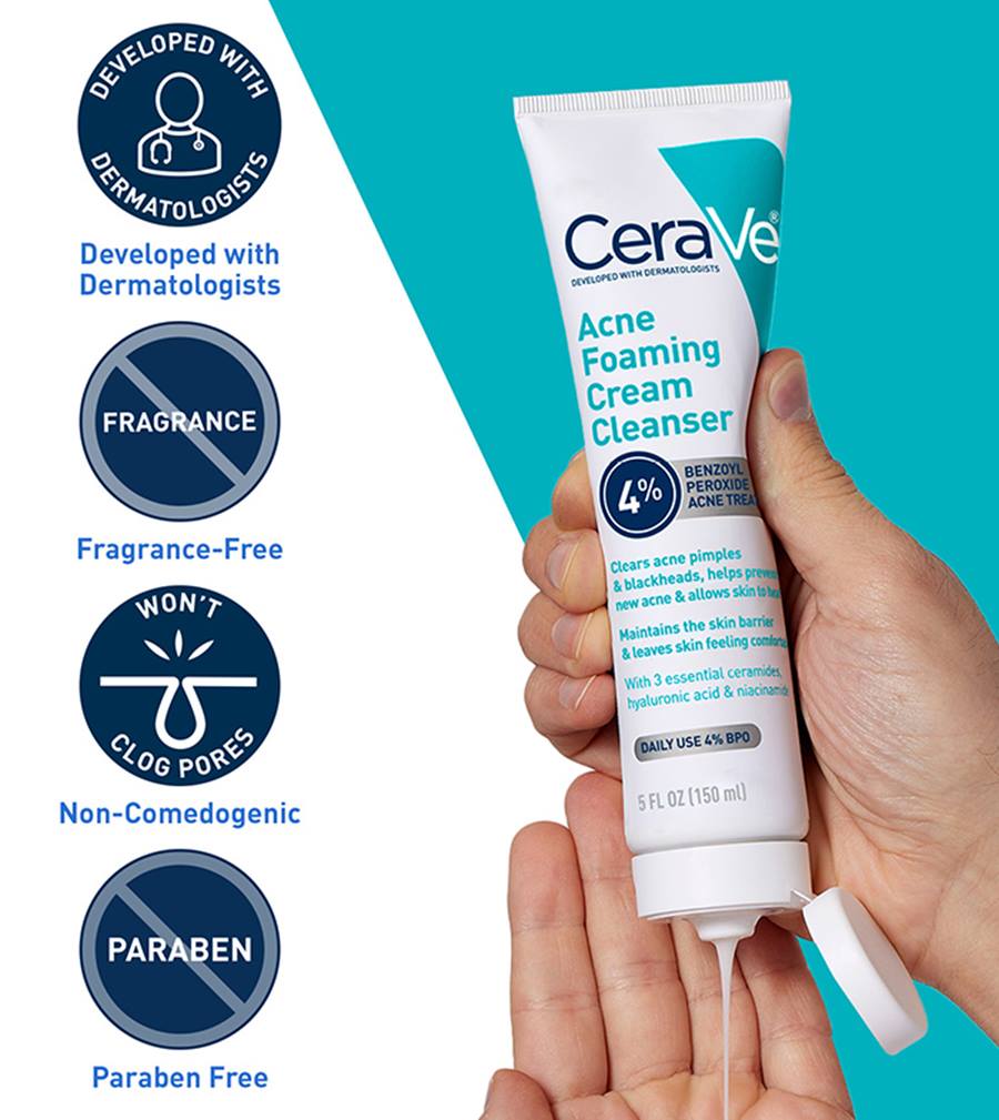 Acne Foaming Cream Cleanser - Image 6