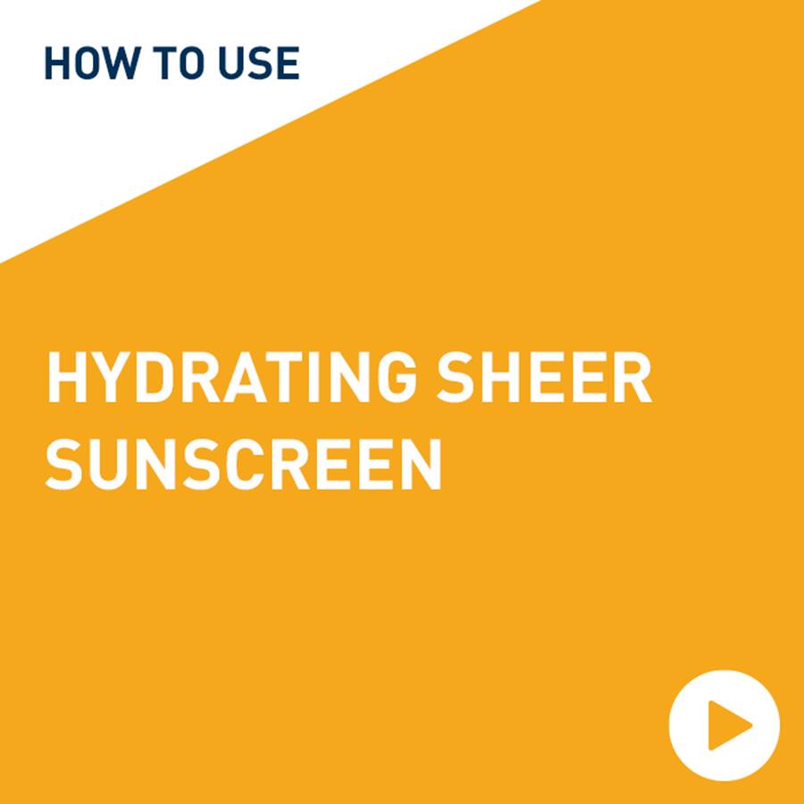 Hydrating Sheer Sunscreen Broad Spectrum SPF 30 for Face & Body - Image 6